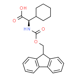 ChemSpider 2D Image | FMOC-D-CHG-OH | C23H25NO4