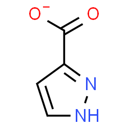 ChemSpider 2D Image | PYRAZOLATE | C4H3N2O2