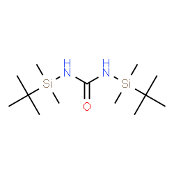 ChemSpider 2D Image | 1,3-Bis[dimethyl(2-methyl-2-propanyl)silyl]urea | C13H32N2OSi2