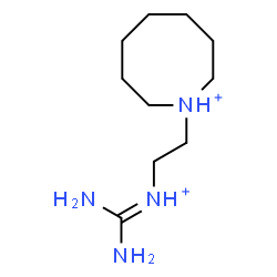 ChemSpider 2D Image | 1-{2-[(Diaminomethylene)ammonio]ethyl}azocanium | C10H24N4