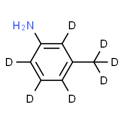 ChemSpider 2D Image | 3-(~2~H_3_)Methyl(~2~H_4_)aniline | C7H2D7N