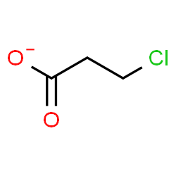 ChemSpider 2D Image | 3-Chloropropanoate | C3H4ClO2