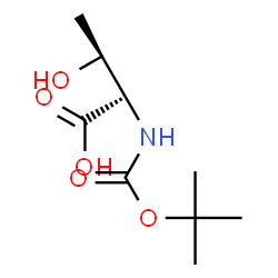 ChemSpider 2D Image | N-Boc-L-Allothreonine | C9H17NO5