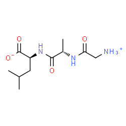 ChemSpider 2D Image | H-GLY-ALA-LEU-OH | C11H21N3O4