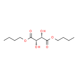 ChemSpider 2D Image | Dibutyl D-tartrate | C12H22O6