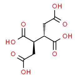 ChemSpider 2D Image | meso-1,2,3,4-Butanetetracarboxylic acid | C8H10O8