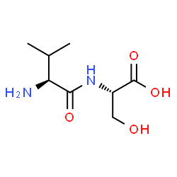 ChemSpider 2D Image | Val-Ser | C8H16N2O4
