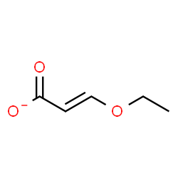 ChemSpider 2D Image | (2E)-3-Ethoxyacrylate | C5H7O3