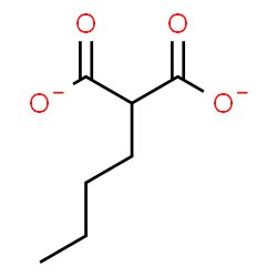 ChemSpider 2D Image | Butylmalonate | C7H10O4