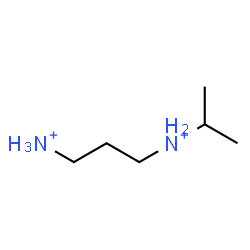 ChemSpider 2D Image | N-Isopropyl-1,3-propanediaminium | C6H18N2