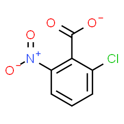ChemSpider 2D Image | 2-Chloro-6-nitrobenzoate | C7H3ClNO4