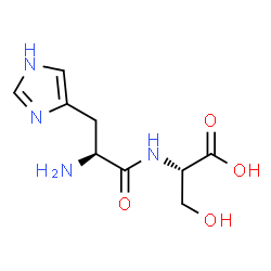 ChemSpider 2D Image | His-Ser | C9H14N4O4