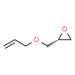 ChemSpider 2D Image | (2R)-2-[(Allyloxy)methyl]oxirane | C6H10O2