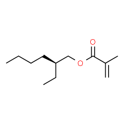 ChemSpider 2D Image | (2S)-2-Ethylhexyl methacrylate | C12H22O2