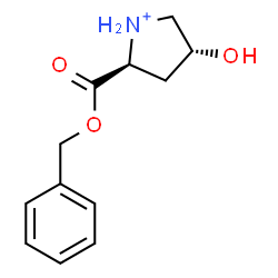 ChemSpider 2D Image | (2S,4R)-2-[(Benzyloxy)carbonyl]-4-hydroxypyrrolidinium | C12H16NO3