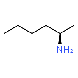 ChemSpider 2D Image | (R)-2-Hexylamine | C6H15N