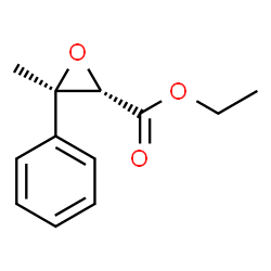 ChemSpider 2D Image | Ethyl (2S,3R)-3-methyl-3-phenyl-2-oxiranecarboxylate | C12H14O3
