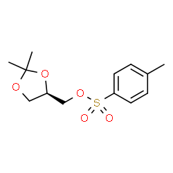 ChemSpider 2D Image | 1,2-Isopropylidene-sn-glycerol 3-tosylate | C13H18O5S