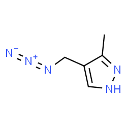 ChemSpider 2D Image | 4-(Azidomethyl)-3-methyl-1H-pyrazole | C5H7N5