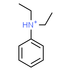 ChemSpider 2D Image | N,N-Diethylanilinium | C10H16N