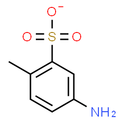 ChemSpider 2D Image | 5-Amino-2-methylbenzenesulfonate | C7H8NO3S