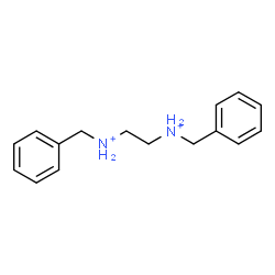 ChemSpider 2D Image | N,N'-Dibenzyl-1,2-ethanediaminium | C16H22N2