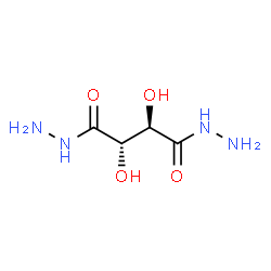 ChemSpider 2D Image | (2R,3S)-2,3-Dihydroxysuccinohydrazide | C4H10N4O4