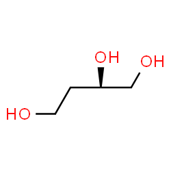ChemSpider 2D Image | (2R)-1,2,4-Butanetriol | C4H10O3