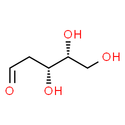 ChemSpider 2D Image | 2-Deoxy-D-threo-pentose | C5H10O4