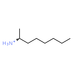 ChemSpider 2D Image | (2R)-2-Octanaminium | C8H20N