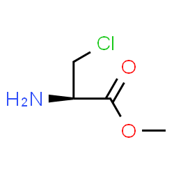 ChemSpider 2D Image | Methyl 3-chloro-L-alaninate | C4H8ClNO2