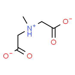 ChemSpider 2D Image | 2,2'-(Methylammonio)diacetate | C5H8NO4
