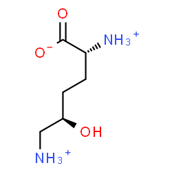 ChemSpider 2D Image | 2,6-Diammonio-2,3,4,6-tetradeoxy-L-threo-hexonate | C6H15N2O3