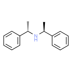 ChemSpider 2D Image | Bis[(S)-1-phenylethyl]amine | C16H19N