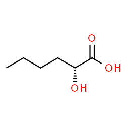 ChemSpider 2D Image | (2R)-2-Hydroxyhexanoic acid | C6H12O3