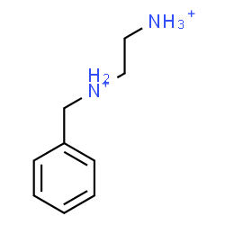 ChemSpider 2D Image | N-Benzyl-1,2-ethanediaminium | C9H16N2