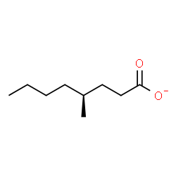 ChemSpider 2D Image | (4S)-4-Methyloctanoate | C9H17O2