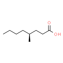 ChemSpider 2D Image | (4S)-4-Methyloctanoic acid | C9H18O2