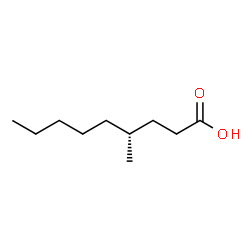 ChemSpider 2D Image | (4R)-4-Methylnonanoic acid | C10H20O2