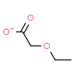 ChemSpider 2D Image | Ethoxyacetate | C4H7O3