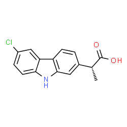 ChemSpider 2D Image | (R)-carprofen | C15H12ClNO2
