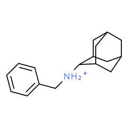 ChemSpider 2D Image | N-Benzyl-2-adamantanaminium | C17H24N