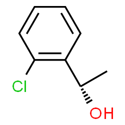 ChemSpider 2D Image | (S)-1-(2-chlorophenyl)ethanol | C8H9ClO