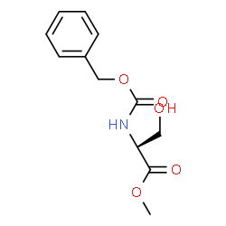 ChemSpider 2D Image | N-Z-L-serine methyl ester | C12H15NO5