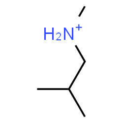 ChemSpider 2D Image | N,2-Dimethyl-1-propanaminium | C5H14N