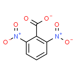ChemSpider 2D Image | 2,6-Dinitrobenzoate | C7H3N2O6