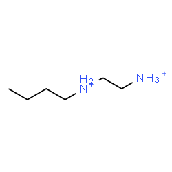 ChemSpider 2D Image | N-Butyl-1,2-ethanediaminium | C6H18N2