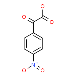 ChemSpider 2D Image | (4-Nitrophenyl)(oxo)acetate | C8H4NO5
