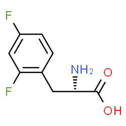 ChemSpider 2D Image | 2,4-Difluorophenylalanine | C9H9F2NO2
