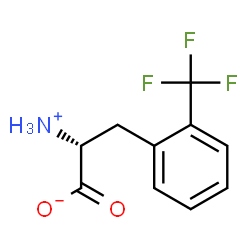 ChemSpider 2D Image | 2-(Trifluormethyl)-D-phenylalanin | C10H10F3NO2